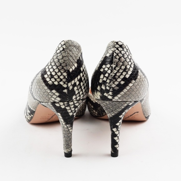 New J.CREW Lucie Pumps in Snake-Embossed Leather - Picture 6 of 6